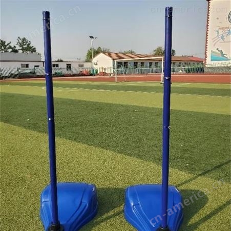 移动标准式羽毛球柱 羽排网多用柱 地埋男女排球架 可定制