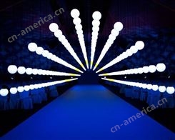 迪迩网红街动态升降球 LED发光球矩阵 酒吧演唱会数控编排动能球 舞台灯光设备
