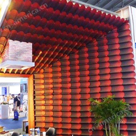 装饰沥青波形瓦生产 鱼鳞瓦工厂 承接屋面工程项目 质量保证