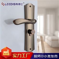 利德仕欧式法式白卧室房门执手锁现代简约木门锁具室内锁