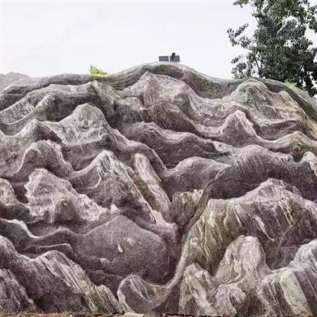 大型天然花岗岩风景石 公园广场园林泰山石 文建石材
