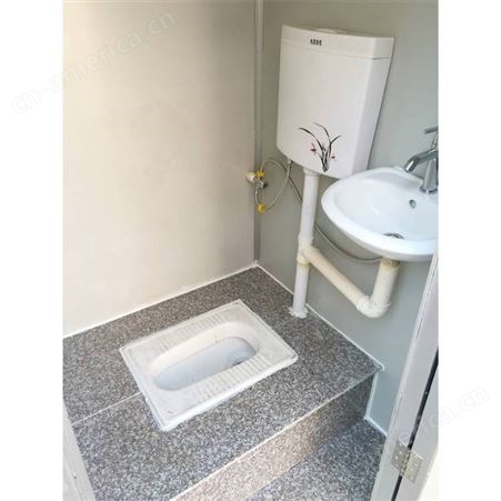 户外移动厕所 农村家用卫生间 工地钢结构环保厕所 淋浴房 可定制