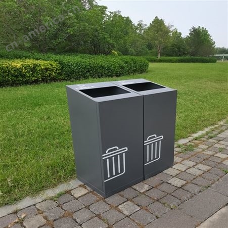 源头工厂定制喷塑智能分类垃圾箱 多功能垃圾桶 智能自动开门
