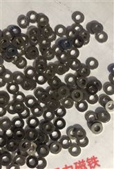 圆形孔片钕铁硼强磁喜利达磁铁五金配件定做磁铁