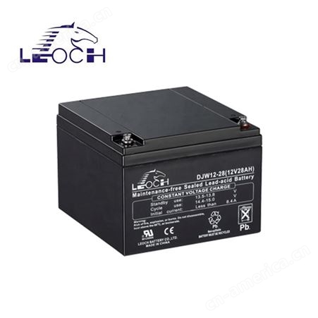 理士LEOCH蓄电池UPS不间断电源专用铅酸免维护12V18AH电池DJW1218