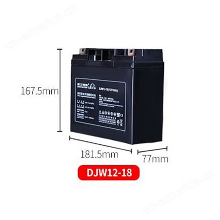 理士LEOCH蓄电池UPS不间断电源专用铅酸免维护12V18AH电池DJW1218