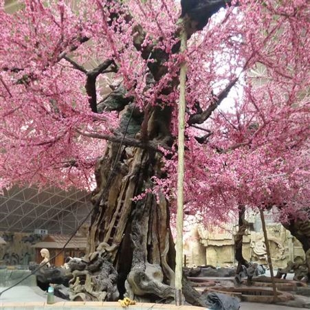 安 徽仿真树工程 水泥假树适用于景区公园游乐园餐厅 雕塑广雕厂家