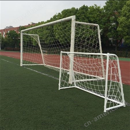 华丽体育儿童家用训练户外足球门框标准成人足球门5人制便携3米移动
