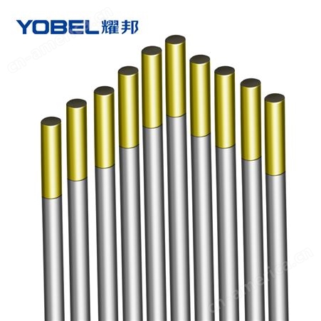 YOBEL钨针氩弧焊焊针氩弧焊机乌针不锈钢坞钨极针电极1.6焊枪配件