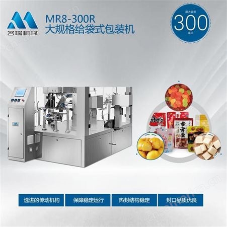 浙江名瑞味精包装机 MR8-300R给袋式包装机