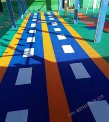 防滑耐磨幼儿园室外悬浮塑料地板组合式抗压运动地垫现货