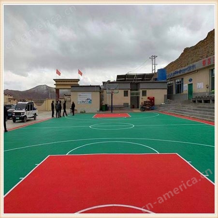 添速篮球场悬浮地板 黎平贵州运动悬浮地板全民健身工程