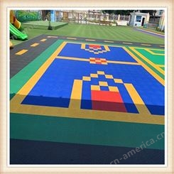 双层拼装地板篮球场厂家 江源幼儿园悬浮地板 添速重质量