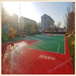 双层拼装地板篮球场厂家 临猗幼儿园悬浮地板 添速重质量