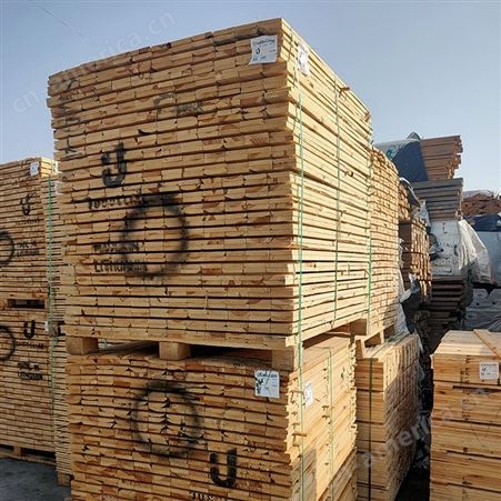 海逸木业 尺寸均匀 板面平整 松木托盘料加工 按需定制