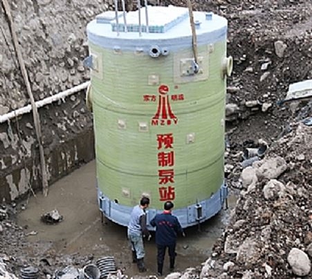 明珠泵业一体化预制泵站雨污水提升智能泵站