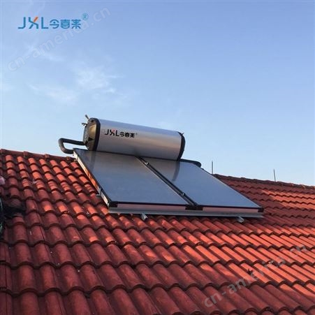 家用别墅屋顶一体承压热水器 智能wifi平板太阳能热水器光电两用