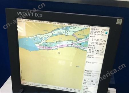 船载电子海图显示系统（ECS）AWENA-1电子海图 提供CCS船检