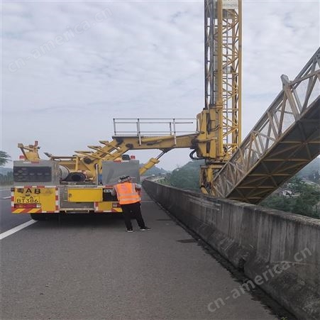 杭州专汽宏宙牌17米桁架式桥梁底部施工设备平台 桥宇路桥