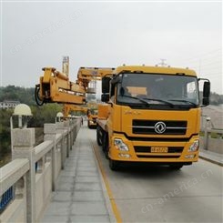 徐工牌21米悬臂式桥梁底部施工作业平台车 可用于圆拱桥