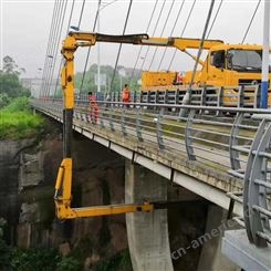 臂架式桥底施工作业平台16米桥检车出租 桥宇路桥