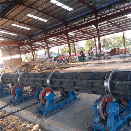 水泥电杆设备 可用于生产钢筋混凝土管 恒林建材