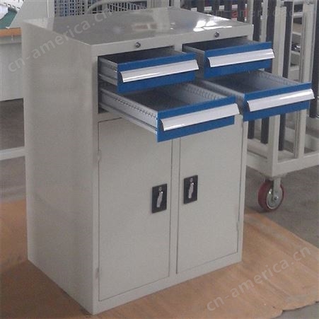 天津单轨工具柜 带层板工具柜 单开门工具柜生产工具柜厂家-华奥西